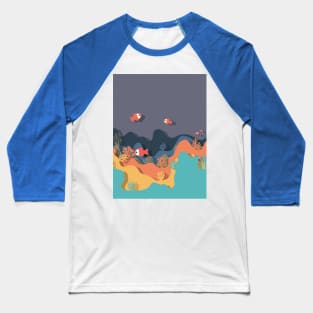 Underwater coral reef Baseball T-Shirt